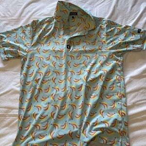 Large Bad Birdie Bananas Golf Polo